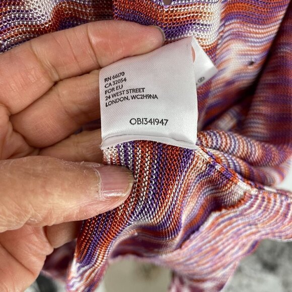 Free People Into the Night Striped Longline Tunic Buttoned Cardigan Small - Picture 9 of 9